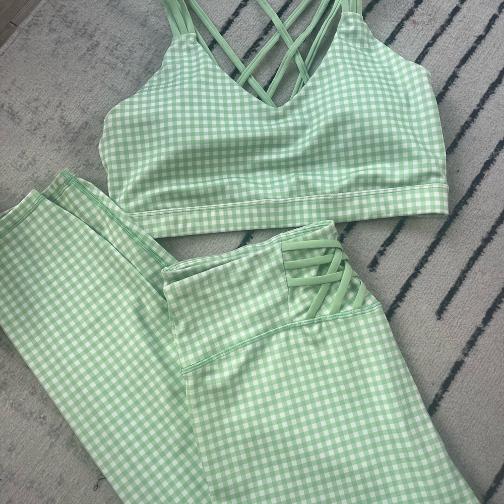 Sports Bra + Yoga Pants SET.  NWOT